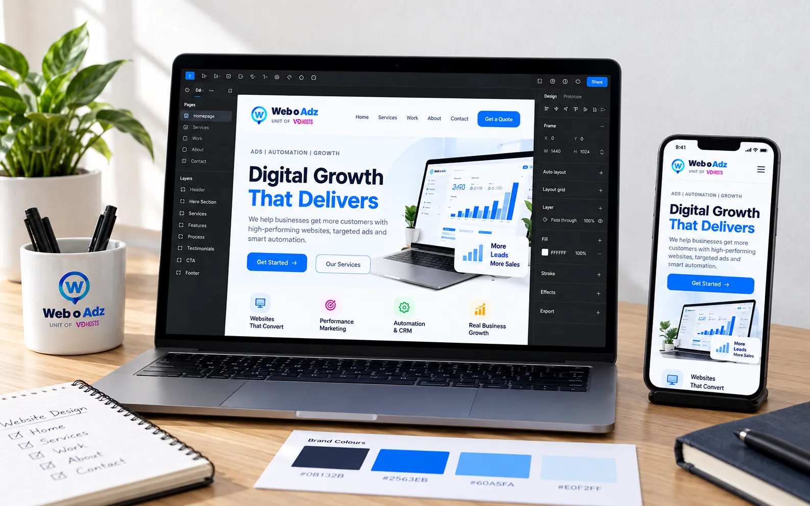 UI/UX & Product Design service visual