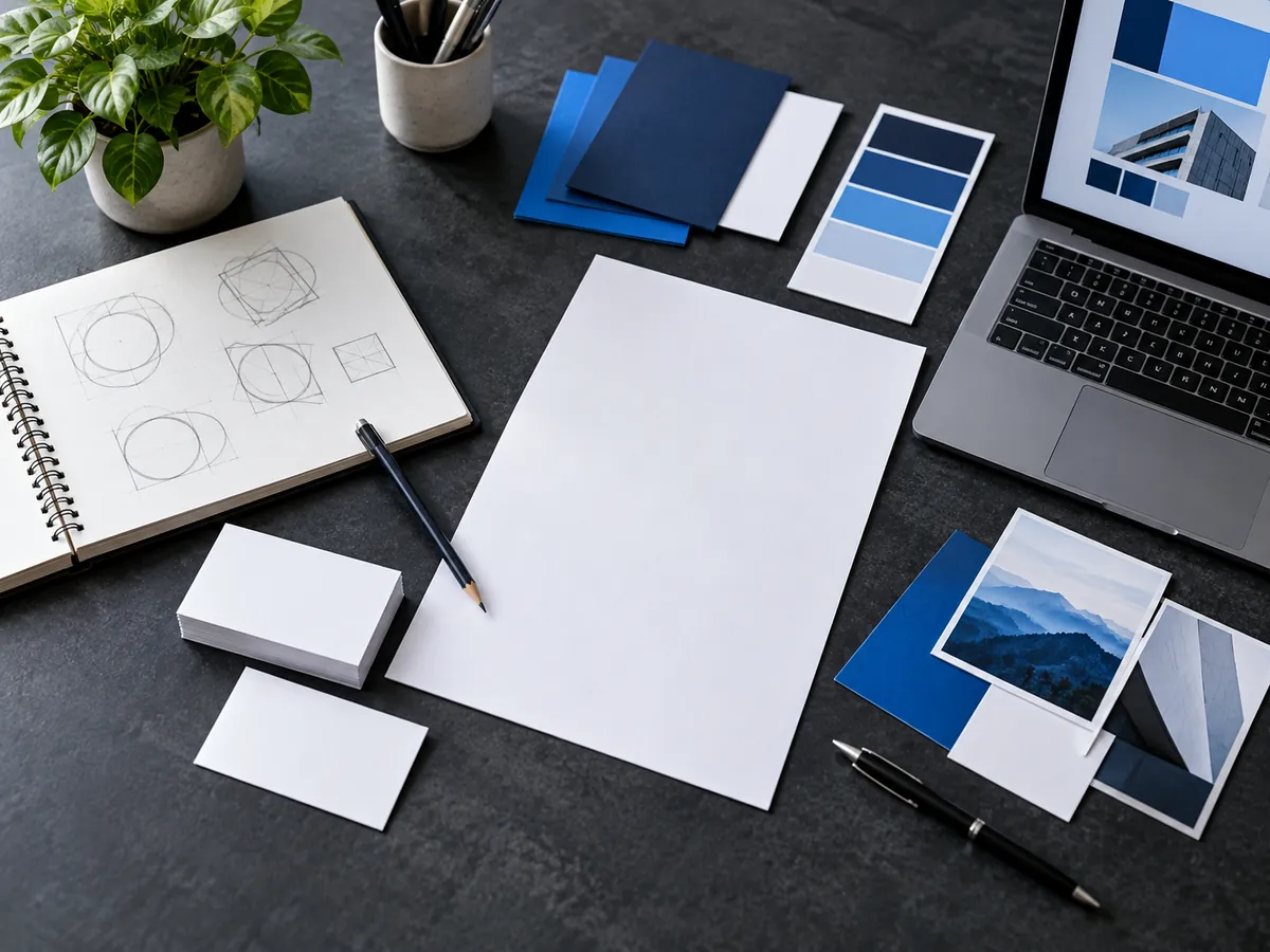 Brand Identity & Strategy service visual