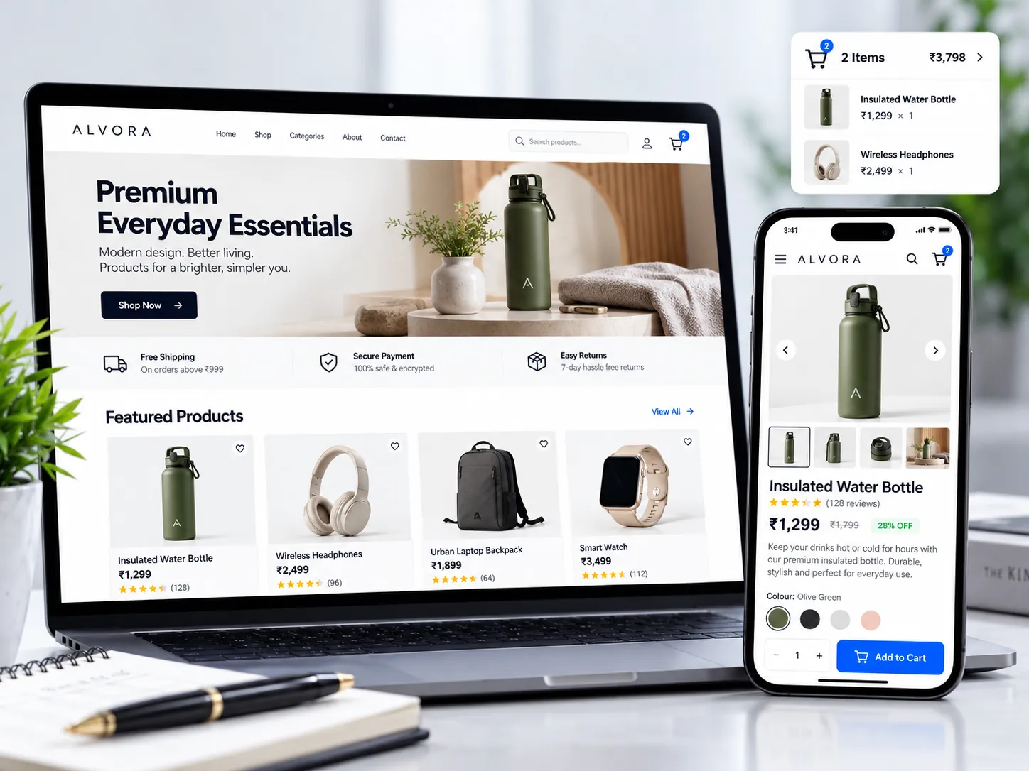 Marketplace Store Management service visual