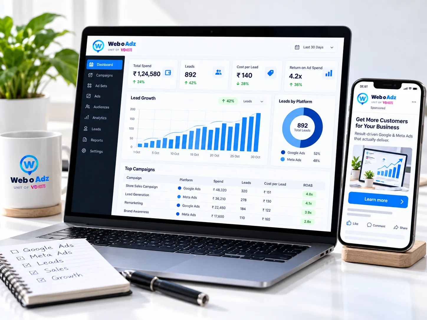 Performance Marketing service visual