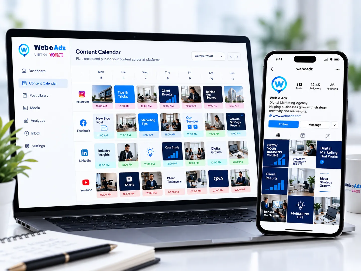 AI Influencer & Virtual Brand Ambassador service visual